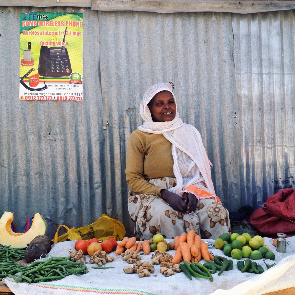 Teronesh, is a participant in our Women's Empowerment program who our team met with a few months back. She had been in business for 15 days when this photo was taken.