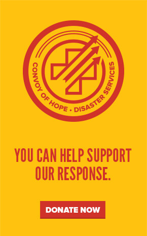 You can help support Convoy of Hope.